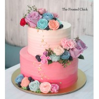 Floral Cakes and cupcakes