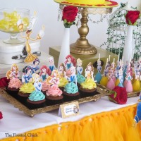 Princesses, unicorn and mermaid themed