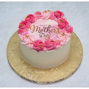 Pretty in Pink Mother's Day Cake