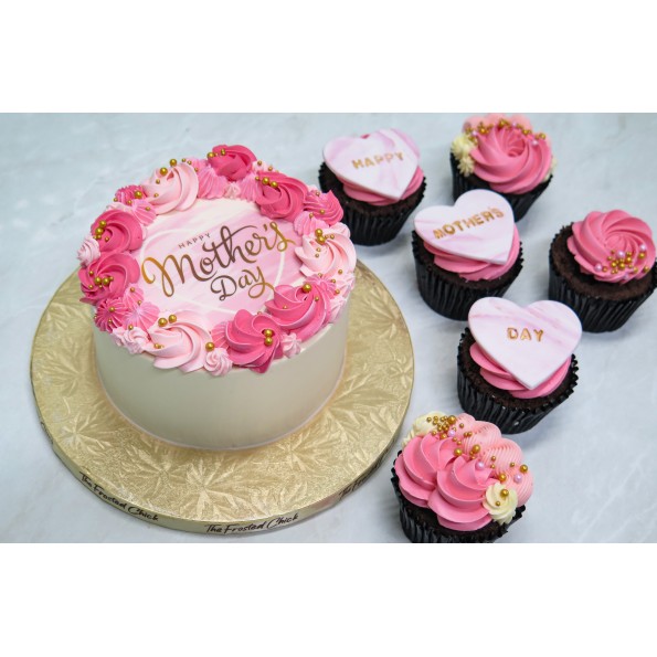 Cake + Cupcakes Bundle Set