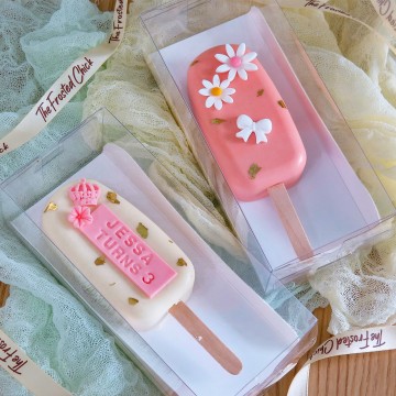 Personalised Floral Princess Cakesicle