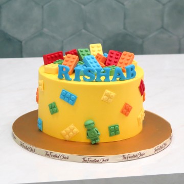 LEGO Blocks Cake