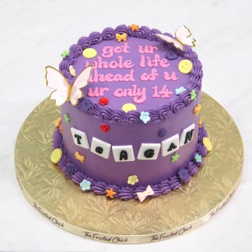 Olivia Rodrigo Teenage Dream Inspired Cake