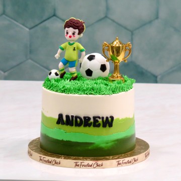 Football Soccer MVP Cake
