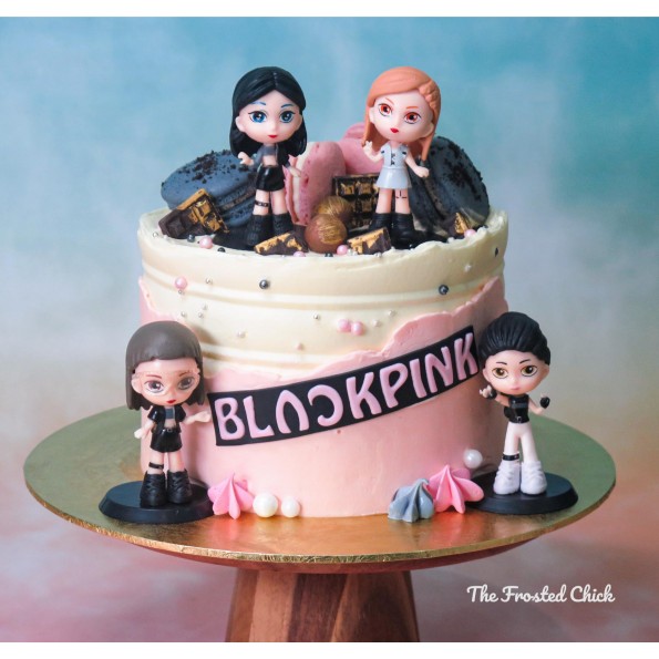 Blackpink Cake Topper PNG, Kpop Birthday Design-sgquangbinhtourist.com.vn