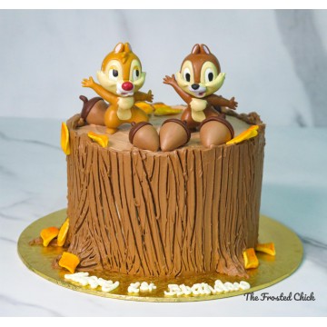 Chip & Dale Inspired Cake