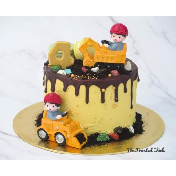 Builders & Construction Cake (Expedited)