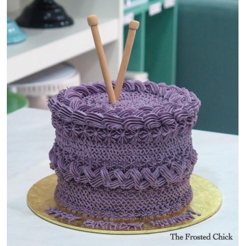 Knit & Crochet Cake
