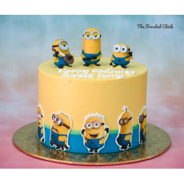Despicable Me Minion Party Cake