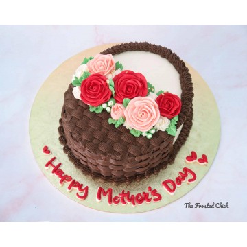 Flower Basket Cake