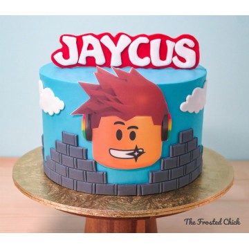 Roblox Inspired Cake