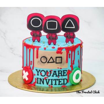 Squid Game Cake