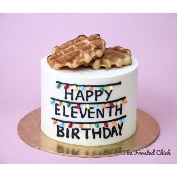Stranger Things Inspired Cake