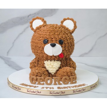 Cuddly Teddy Bear Cake