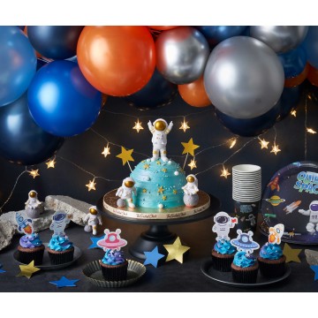 Outer Space Bundle (Cake + Cupcakes)