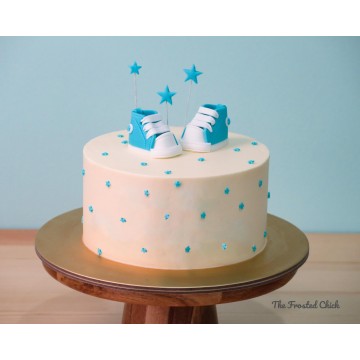 Baby Booties Cake