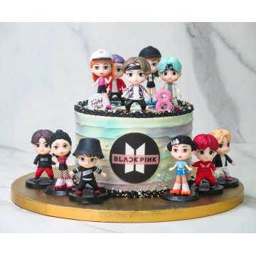 Share 123+ bts cake design new logo