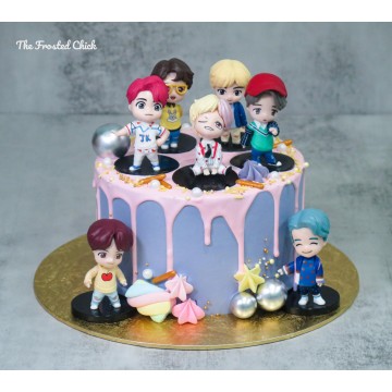 BTS Drip Cake