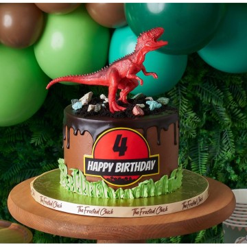 Jurassic Park Dinosaur Cake