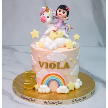 Magical Unicorn Adventure Cake