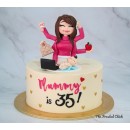 Personalised Buttercream Cakes