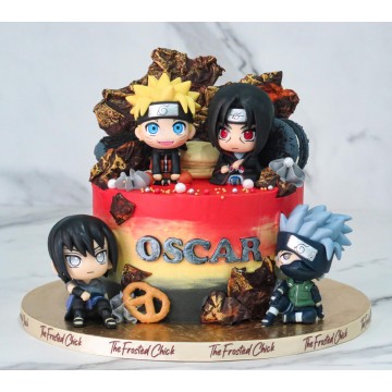 Ultimate Naruto Shippuden Anime Cake