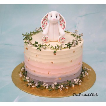 Jellycat Bunny Inspired Pastel Cake