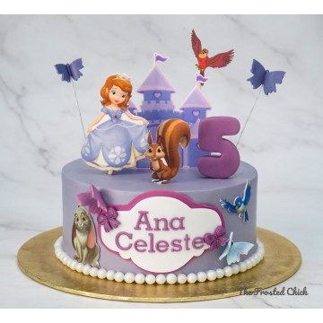 Princess Sofia Inspired Cake