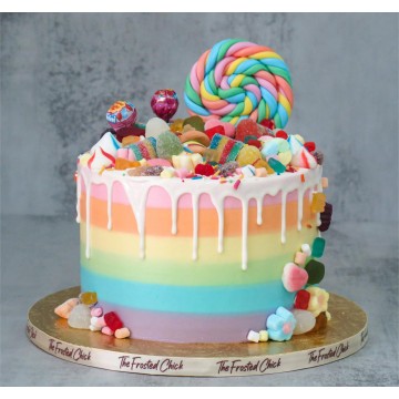 "I want CANDY!" Drip Cake