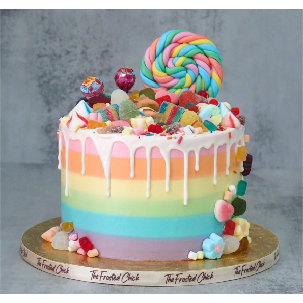 50 Birthday Cake Ideas to Mark Another Year of Joy : Candy Land Cake for  3rd Birthday