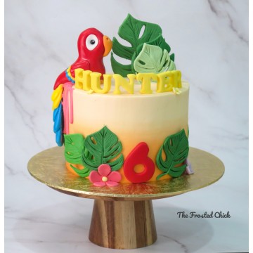 Tropical Parrot Cake