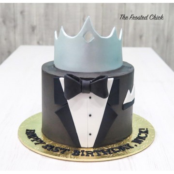 Royal Tuxedo Cake