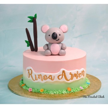 Pastel Koala Cake