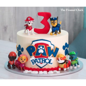 Paw Patrol Inspired Cake