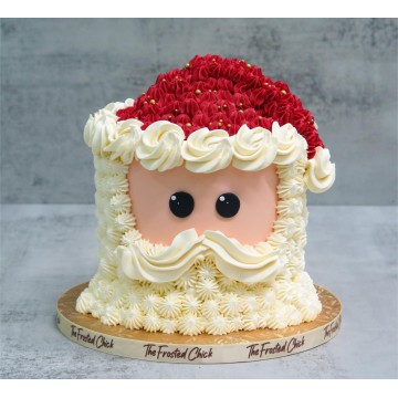 Ho ho ho Santa Claus Christmas Cake