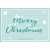 Merry Christmas (Blue)