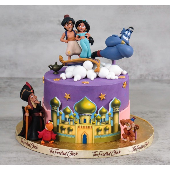 Aladdin Cake #cake #cakedecorating #cakes #cakeart #caketok #cakevideo... |  TikTok