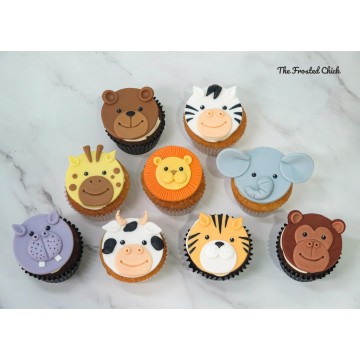 Cute Animal Cupcakes