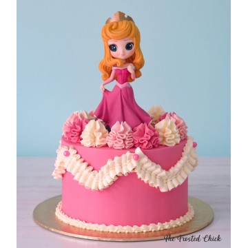 Sleeping Beauty Aurora Inspired Princess Series Cake