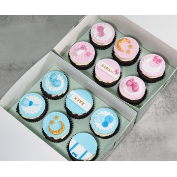 Darling Baby Shower Cupcakes