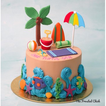 Summer Beach Cake