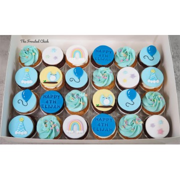 Birthday Mini Cupcakes