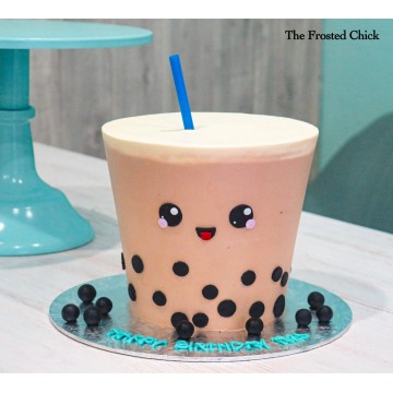 Bubble Tea Cake