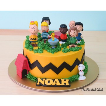 Peanuts Inspired Cake