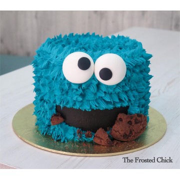 Blue Monster Cake