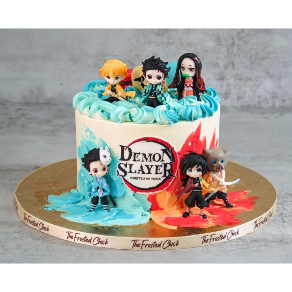 Demon Slayer Kimetsu no Yaiba Anime Cake Demon Slayer Kimetsu no Yaiba Anime Cake