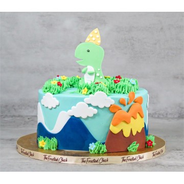 Party Dinosaur Cake