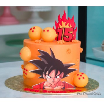 Dragon Ball Inspired Cake