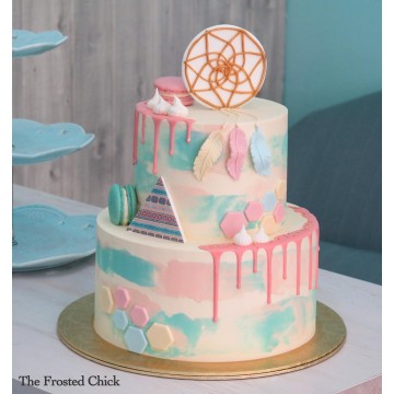 Pastel Dreamcatcher Cake