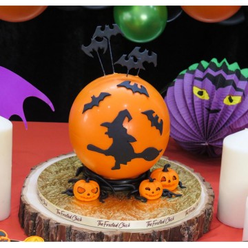 Halloween Flying Witch Chocolate Piñata